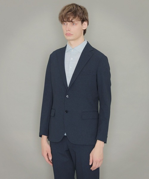 MACKINTOSH LONDON(マッキントッシュ ロンドン)の「【BREASY JACKET】ドットエアープライムフレックスセットアップジャケット(テーラードジャケット・メンズ・グレー系その他2・38/40)」の7枚目の写真