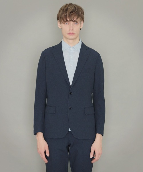 MACKINTOSH LONDON(マッキントッシュ ロンドン)の「【BREASY JACKET】ドットエアープライムフレックスセットアップジャケット(テーラードジャケット・メンズ・グレー系その他2・38/40)」の8枚目の写真