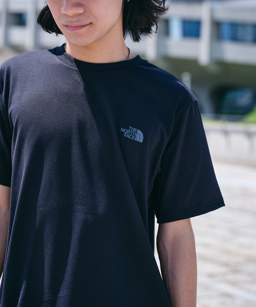 THE NORTH FACE(ザノースフェイス)の「THE NORTH FACE / S/S Square Mountain Logo NT32377(Tシャツ/カットソー・メンズ・ブラック/ホワイト/キャメル/コバルトブルー・MEDIUM/LARGE/X-LARGE)」の6枚目の写真