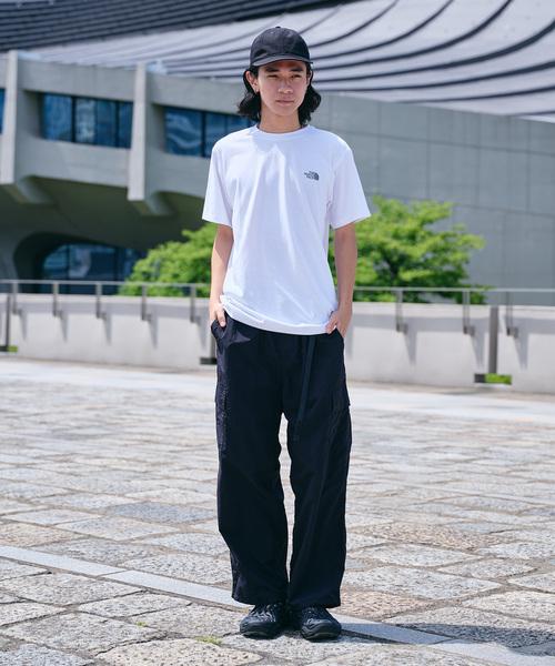 THE NORTH FACE(ザノースフェイス)の「THE NORTH FACE / S/S Square Mountain Logo NT32377(Tシャツ/カットソー・メンズ・ブラック/ホワイト/キャメル/コバルトブルー・MEDIUM/LARGE/X-LARGE)」の7枚目の写真