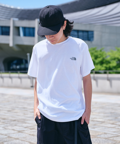 THE NORTH FACE(ザノースフェイス)の「THE NORTH FACE / S/S Square Mountain Logo NT32377(Tシャツ/カットソー・メンズ・ブラック/ホワイト/キャメル/コバルトブルー・MEDIUM/LARGE/X-LARGE)」の9枚目の写真