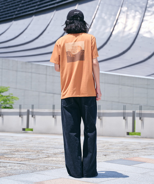 THE NORTH FACE / S/S Square Mountain Logo NT32377（Tシャツ