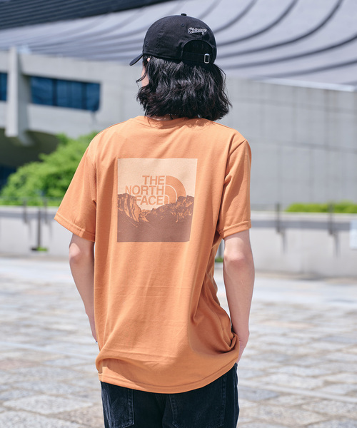 THE NORTH FACE(ザノースフェイス)の「THE NORTH FACE / S/S Square Mountain Logo NT32377(Tシャツ/カットソー・メンズ・ブラック/ホワイト/キャメル/コバルトブルー・MEDIUM/LARGE/X-LARGE)」の16枚目の写真