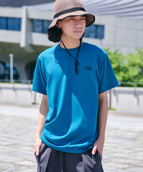 THE NORTH FACE(ザノースフェイス)の「THE NORTH FACE / S/S Square Mountain Logo NT32377(Tシャツ/カットソー・メンズ・ブラック/ホワイト/キャメル/コバルトブルー・MEDIUM/LARGE/X-LARGE)」の20枚目の写真