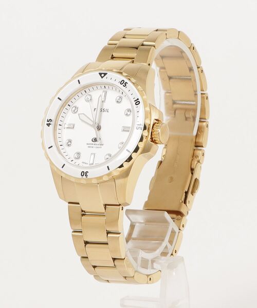 FOSSIL(フォッシル)の「フォッシル 腕時計 レディース アナログ ステンレス ES5350(アナログ腕時計・レディース・GOLD・FREE)」の7枚目の写真