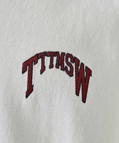 TTT MSW College logo tee (WHITE) 新品未使用 TTT MSW（ティー）の「【TTTMSW/ティー】College logo tee（T