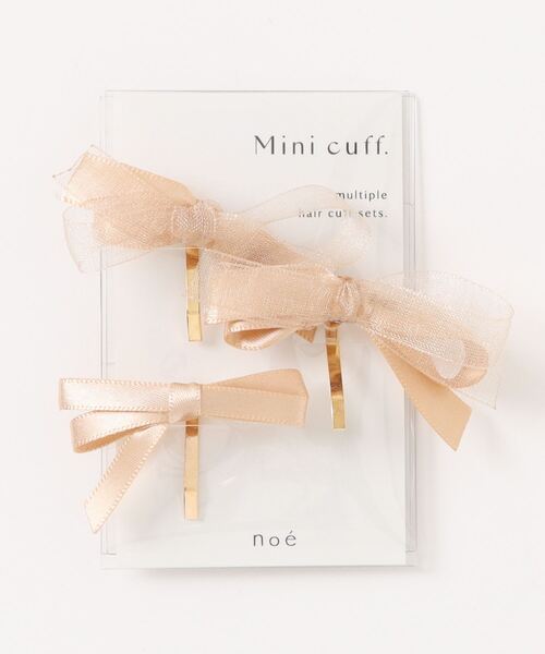 dee doo dah（ディドゥダ）の「deedoodah　リボンヘアカフ　3ピースセット/ポニーフック（ヘアピン・レディース・K/L/M/N/B/G/I/A/H/J/O/C/D/E/F・FREE）」の18枚目の写真