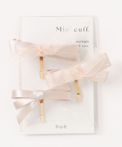 dee doo dah（ディドゥダ）の「deedoodah　リボンヘアカフ　3ピースセット/ポニーフック（ヘアピン・レディース・K/L/M/N/B/G/I/A/H/J/O/C/D/E/F・FREE）」の19枚目の写真