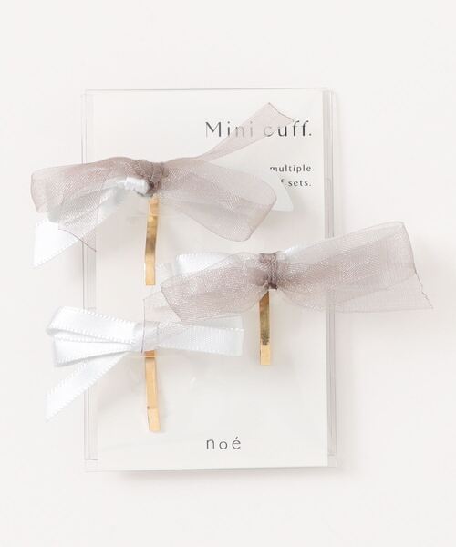 dee doo dah（ディドゥダ）の「deedoodah　リボンヘアカフ　3ピースセット/ポニーフック（ヘアピン・レディース・K/L/M/N/B/G/I/A/H/J/O/C/D/E/F・FREE）」の20枚目の写真