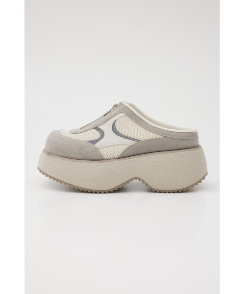 SLY（スライ）の「MULE RUNNING SNEAKER ミュール ランニング スニーカー（スニーカー・レディース・アイボリー/ブラック・SMALL/MEDIUM/LARGE）」の17枚目の写真