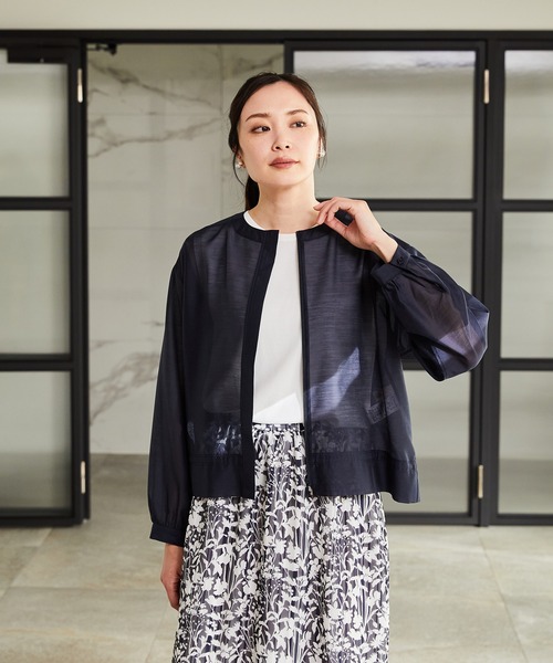 セール】シアーブルゾン（ブルゾン）｜A/C DESIGN BY ALPHA CUBIC  