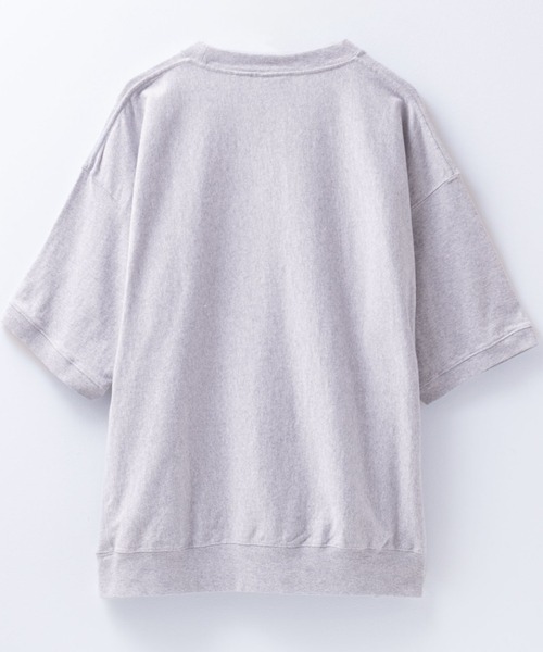 Mac-House（マックハウス）の「NUTMEG スウェットBIG TEE（Tシャツ/カットソー・メンズ・ブラック/ホワイト/ネイビー/チャコールグレー/杢グレー・L/M/XL）」の11枚目の写真