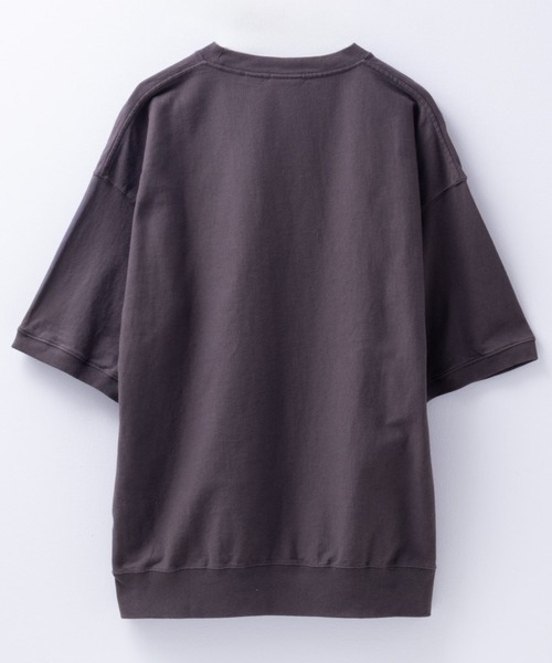 Mac-House（マックハウス）の「NUTMEG スウェットBIG TEE（Tシャツ/カットソー・メンズ・ブラック/ホワイト/ネイビー/チャコールグレー/杢グレー・L/M/XL）」の10枚目の写真