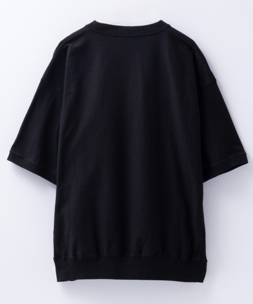 Mac-House（マックハウス）の「NUTMEG スウェットBIG TEE（Tシャツ/カットソー・メンズ・ブラック/ホワイト/ネイビー/チャコールグレー/杢グレー・L/M/XL）」の8枚目の写真