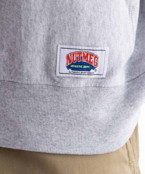Mac-House（マックハウス）の「NUTMEG スウェットBIG TEE（Tシャツ/カットソー・メンズ・ブラック/ホワイト/ネイビー/チャコールグレー/杢グレー・L/M/XL）」の7枚目の写真