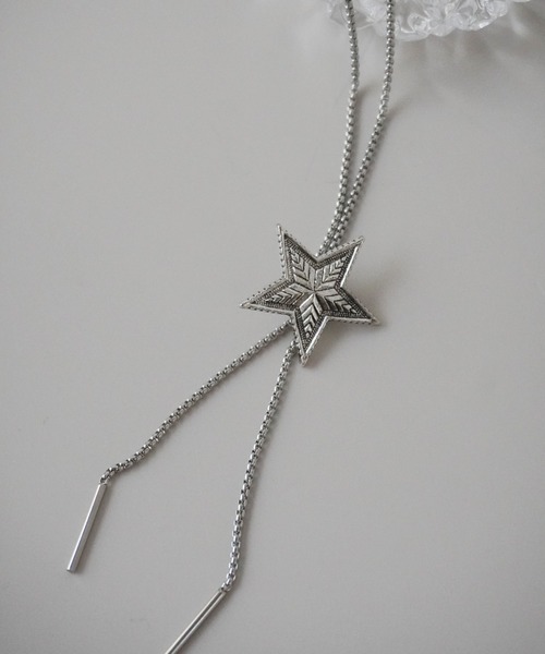 Port(ポート)の「【 Port / ポート 】 モチーフ ループタイ ネックレス(ネックレス・レディース・シルバー/シルバー系その他2/シルバー系その他・FREE)」の7枚目の写真