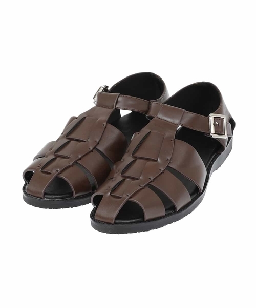 a.v.v（アーヴェヴェ）の「グルカサンダル（サンダル・メンズ・ブラウン/ブラック・27/28/26）」の3枚目の写真