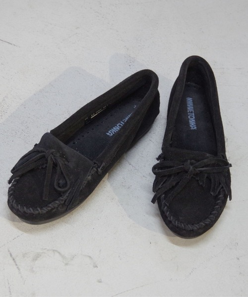 サイズ22cm～26cmまで】MINNETONKA（ミネトンカ） / スエードモカシン