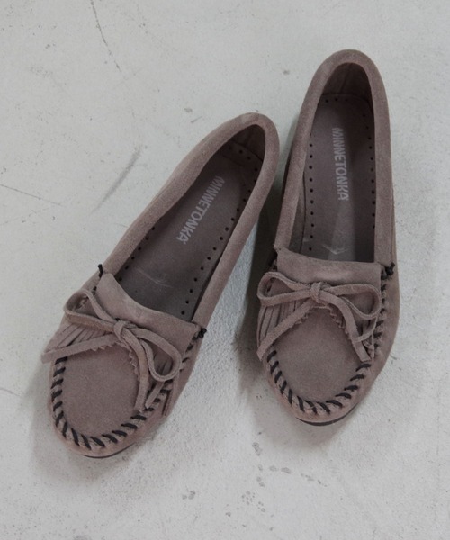 MINNETONKA（ミネトンカ） / スエードモカシンシューズ新品25.5cm セール】【サイズ22cm～26cmまで】MINNETONKA（ミネトンカ