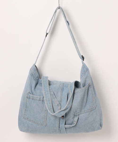 kutir（クティール）の「デニムトートバッグ（トートバッグ・レディース・ライトインディゴブルー/インディゴブルー・FREE）」の10枚目の写真