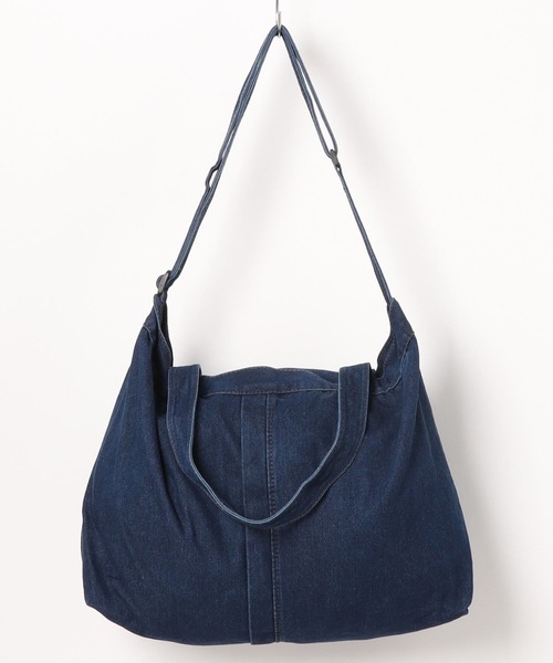 kutir（クティール）の「デニムトートバッグ（トートバッグ・レディース・ライトインディゴブルー/インディゴブルー・FREE）」の9枚目の写真