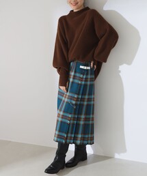 O'NEIL of DUBLIN | 【別注】O’NEIL OF DUBLIN / ウール イージー レギュラー キルトスカート(スカート)