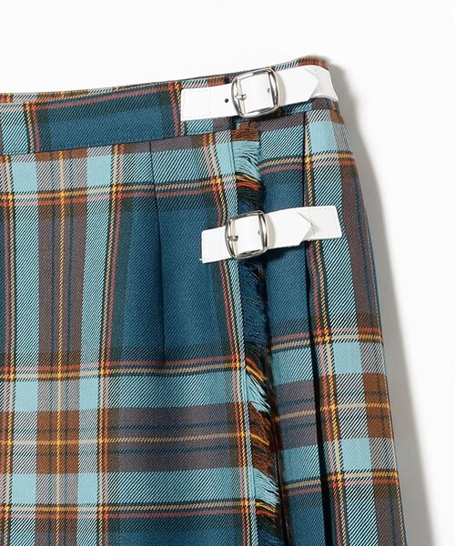 O'NEIL of DUBLIN(オニールオブダブリン)の「【別注】O’NEIL OF DUBLIN / ウール イージー レギュラー キルトスカート(スカート・レディース・ブルー/グレー・12/10/8)」の20枚目の写真