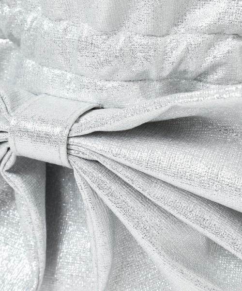 tiny tiny（ティニーティニー）の「リボン2WAYショルダーバッグ[tiny tiny(ティニーティニー)]（ショルダーバッグ・レディース・キャメル/シルバー/ブラック・0）」の12枚目の写真