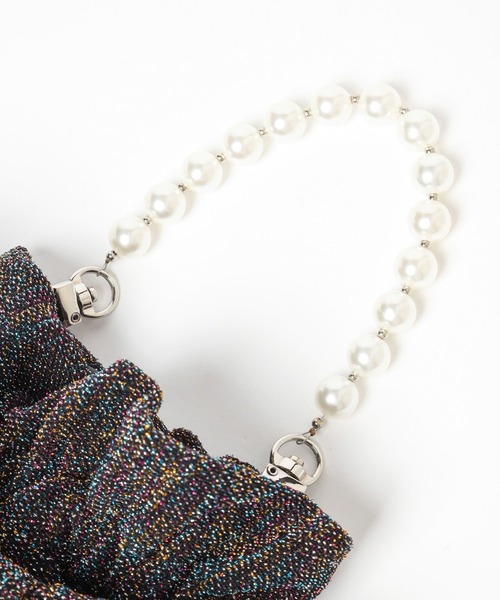 tiny tiny（ティニーティニー）の「リボン2WAYショルダーバッグ[tiny tiny(ティニーティニー)]（ショルダーバッグ・レディース・キャメル/シルバー/ブラック・0）」の17枚目の写真