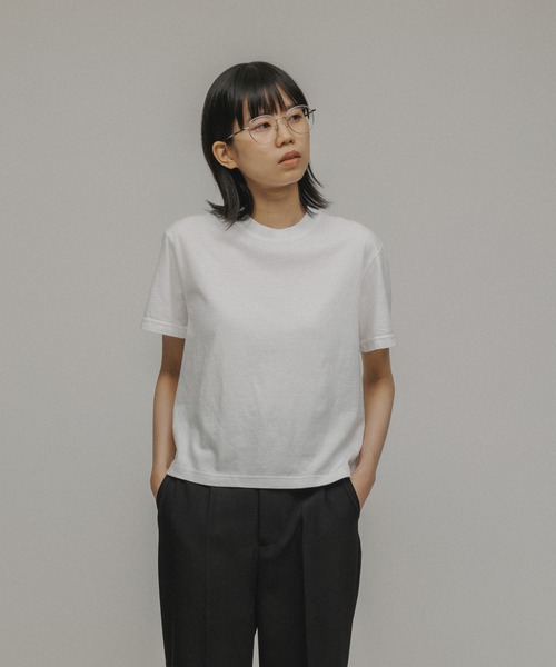 新品未使用M TO R CROPPED PACK TEE M TO R（ムウトアール）の「［TOPS］M CROPPED PACK TEE（T