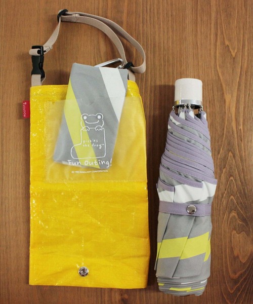 ROOTOTE（ルートート）の「IP.CASA.オリ.ピクルス-A（折りたたみ傘・レディース・イエロー・FREE）」の15枚目の写真