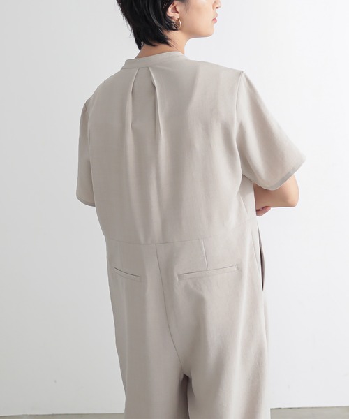 ●●アライ様一時専用●●【Y's】コットンリネンオールインワン2018SS リネンライクカルゼラインパンツ | AND ON JIONE STORE