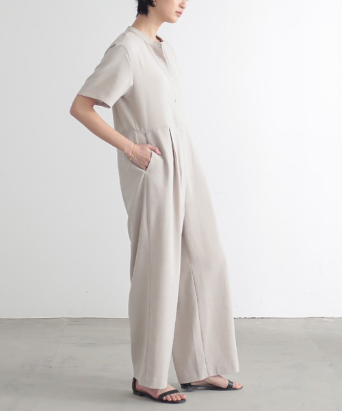 Y´s】コットンリネンオールインワン2018SS【ワイズ】