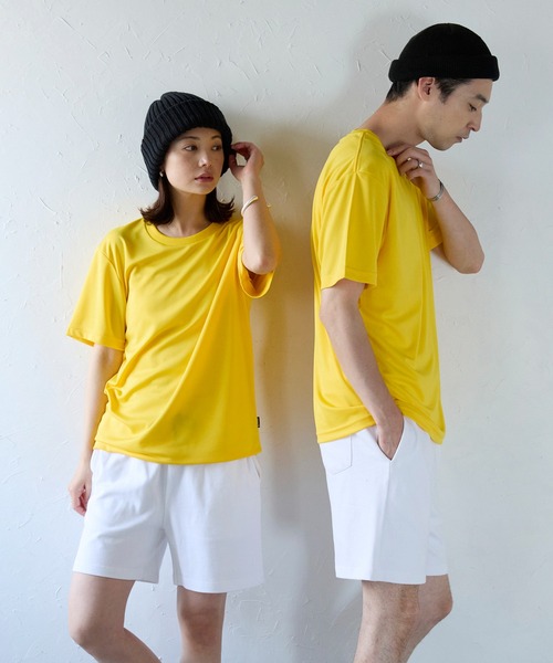 etre pret(エトレプレ)の「汗臭・生乾き臭をブロック!4.3オンス 抗菌防臭ドライTシャツ【ユニセックス】(Tシャツ/カットソー・レディース・ブラック/カーキ/ホワイト/グリーン/ネイビー/パープル/イエロー/バーガンディー/ネイビー系/チャコールグレー/ライトブルー/ライトグレー・SMALL/MEDIUM/LARGE/X-LARGE/XX-LARGE/X-SMALL/XXL/XS/XL/L/M/S)」の11枚目の写真