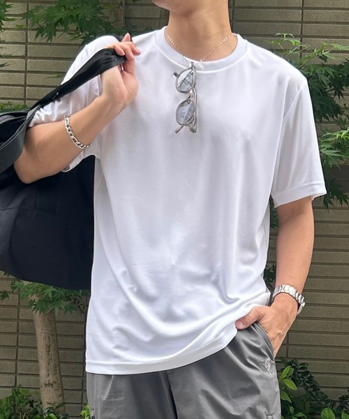 etre pret(エトレプレ)の「汗臭・生乾き臭をブロック!4.3オンス 抗菌防臭ドライTシャツ【ユニセックス】(Tシャツ/カットソー・レディース・ブラック/カーキ/ホワイト/グリーン/ネイビー/パープル/イエロー/バーガンディー/ネイビー系/チャコールグレー/ライトブルー/ライトグレー・SMALL/MEDIUM/LARGE/X-LARGE/XX-LARGE/X-SMALL/XXL/XS/XL/L/M/S)」の13枚目の写真
