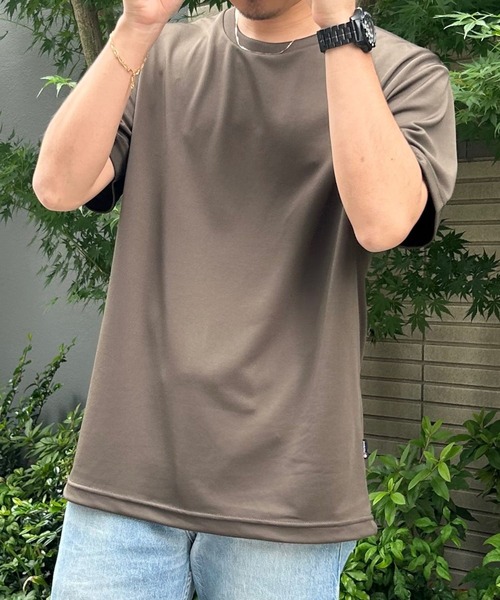 etre pret(エトレプレ)の「汗臭・生乾き臭をブロック!4.3オンス 抗菌防臭ドライTシャツ【ユニセックス】(Tシャツ/カットソー・レディース・ブラック/カーキ/ホワイト/グリーン/ネイビー/パープル/イエロー/バーガンディー/ネイビー系/チャコールグレー/ライトブルー/ライトグレー・SMALL/MEDIUM/LARGE/X-LARGE/XX-LARGE/X-SMALL/XXL/XS/XL/L/M/S)」の22枚目の写真