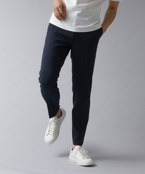 NOLLEY’S(ノーリーズ)の「【ACTIVE SECT】《限定展開 / 速乾 / 防シワ》”ALL TIME DRY” スリムイージーパンツ(その他パンツ・メンズ・ブラック/ベージュ/ライトグレー/ダークネイビー・L/XL/M/S)」の4枚目の写真