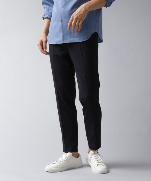 NOLLEY’S(ノーリーズ)の「【ACTIVE SECT】《限定展開 / 速乾 / 防シワ》”ALL TIME DRY” スリムイージーパンツ(その他パンツ・メンズ・ブラック/ベージュ/ライトグレー/ダークネイビー・L/XL/M/S)」の2枚目の写真