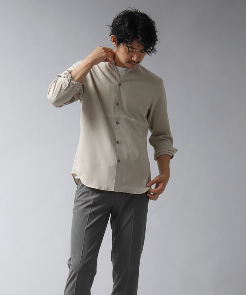 NOLLEY’S(ノーリーズ)の「【ACTIVE SECT】《限定展開 / 速乾 / 防シワ》”ALL TIME DRY” スリムイージーパンツ(その他パンツ・メンズ・ブラック/ベージュ/ライトグレー/ダークネイビー・L/XL/M/S)」の20枚目の写真