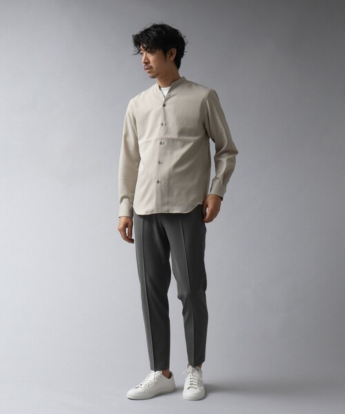 NOLLEY’S(ノーリーズ)の「【ACTIVE SECT】《限定展開 / 速乾 / 防シワ》”ALL TIME DRY” スリムイージーパンツ(その他パンツ・メンズ・ブラック/ベージュ/ライトグレー/ダークネイビー・L/XL/M/S)」の21枚目の写真