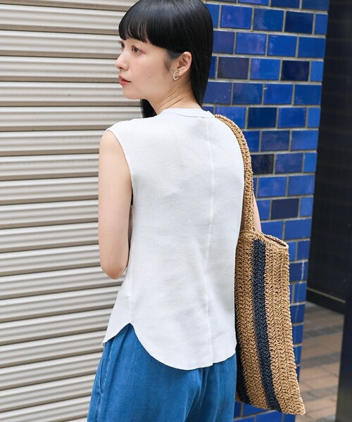 ※セルフカット品※ プリーツプリーズ フレンチスリーブ ロング丈カットソー 2 セルフカット品※ プリーツプリーズ フレンチスリーブ ロング丈
