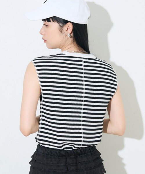 セール】ワッフル フレンチスリーブTシャツ（Tシャツ/カットソー