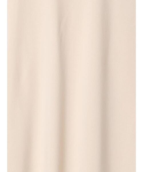 Te chichi TERRASSE（テチチテラス）の「【吸水速乾・接触冷感】ハイネックフレンチスリーブTシャツ（Tシャツ/カットソー・レディース・オフホワイト/チャコールグレー/ベージュ・F）」の12枚目の写真