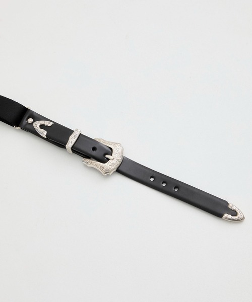 TOGA（トーガ）の「【TOGA TOO/トーガトゥ】Double buckle nylon belt/ナイロンベルト（ベルト・レディース・ブラック・FREE）」の9枚目の写真