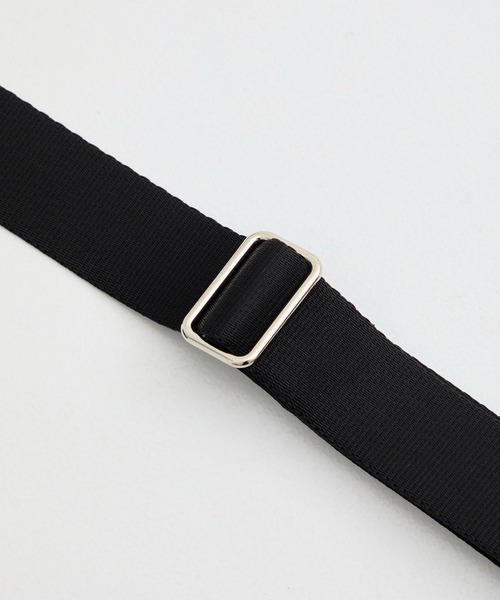 TOGA（トーガ）の「【TOGA TOO/トーガトゥ】Double buckle nylon belt/ナイロンベルト（ベルト・レディース・ブラック・FREE）」の10枚目の写真