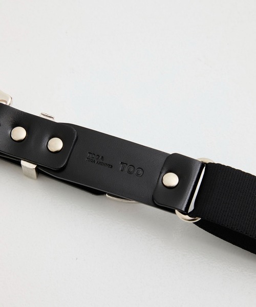 TOGA（トーガ）の「【TOGA TOO/トーガトゥ】Double buckle nylon belt/ナイロンベルト（ベルト・レディース・ブラック・FREE）」の12枚目の写真