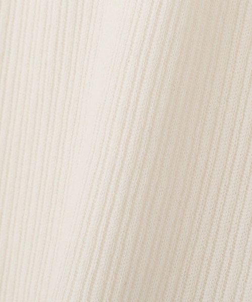 ETRE TOKYO(エトレトウキョウ)の「シアーリブボックスプルオーバー(Tシャツ/カットソー・レディース・オフホワイト/ブラウン/ブラック・FREE)」の12枚目の写真