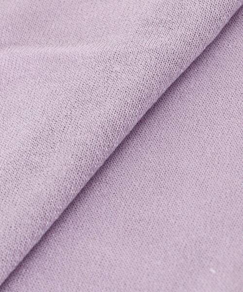 le.coeur blanc(ルクールブラン)の「シアーVネック7分袖カーディガン(カーディガン/ボレロ・レディース・オフホワイト/ミント/ラベンダー/ブラック・38)」の17枚目の写真