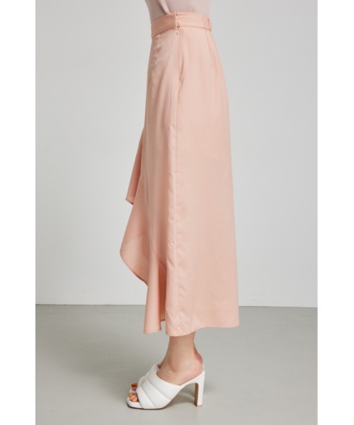 rienda（リエンダ）の「ラッフルフリルスリットスコートショートパンツ（スカート・レディース・ブルー/ブラック/ピンク・SMALL/MEDIUM）」の7枚目の写真