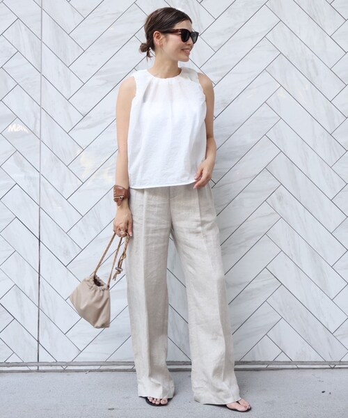 Deuxieme Classe【CELERI】GATHER ショートトップス CELERI/セルリ】GATHER ショートトップス（シャツ/ブラウス